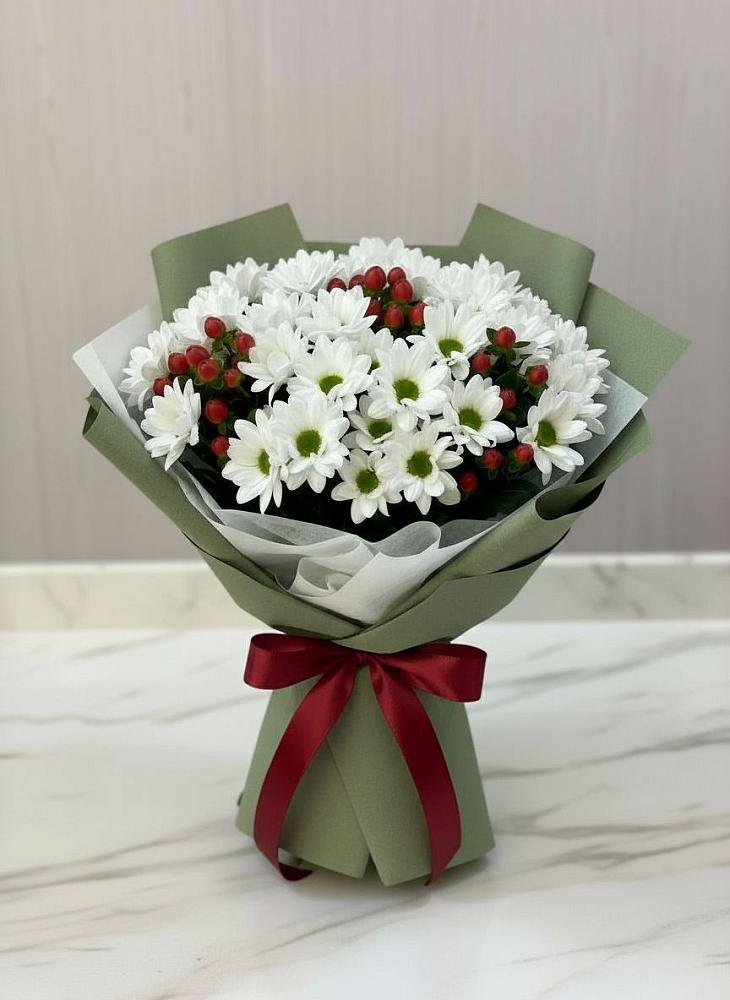 Букет цветов из: Хризантемы в Бакале