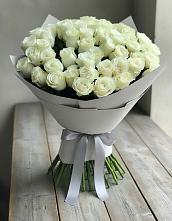 Букет 35 Белых роз #REPLACE_PRED# Бакале