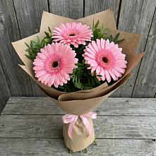 Букет цветов из:  Герберы в Бакале