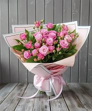 Букет Розовый кустик в Бакале