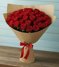 Букет Красные розы Милано в Бакале