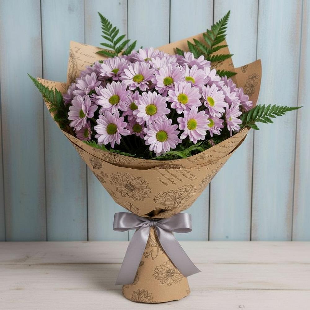 Букет цветов из: Хризантемы в Бакале