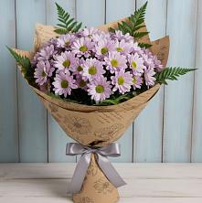 Букет цветов из:  Хризантемы в Бакале