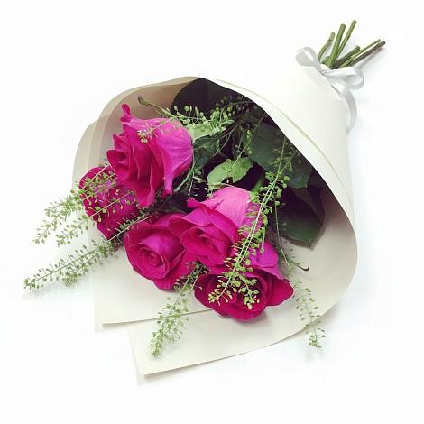 Букет цветов из: Розы в Бакале
