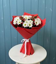 Букет цветов из:  Хризантемы в Бакале