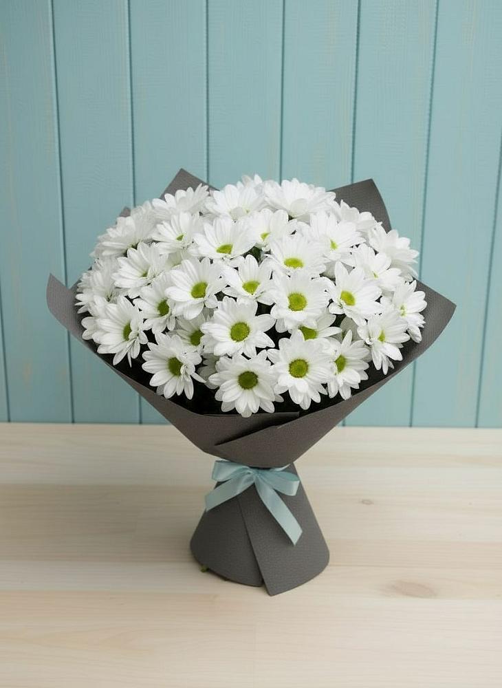 Букет цветов из: Хризантемы в Бакале