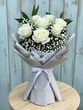 Букет цветов из:  Розы #REPLACE_PRED# Бакале