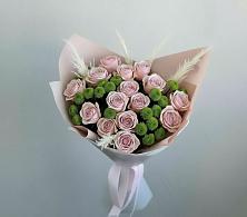 Букет цветов из:  Розы и Хризантемы #REPLACE_PRED# Бакале