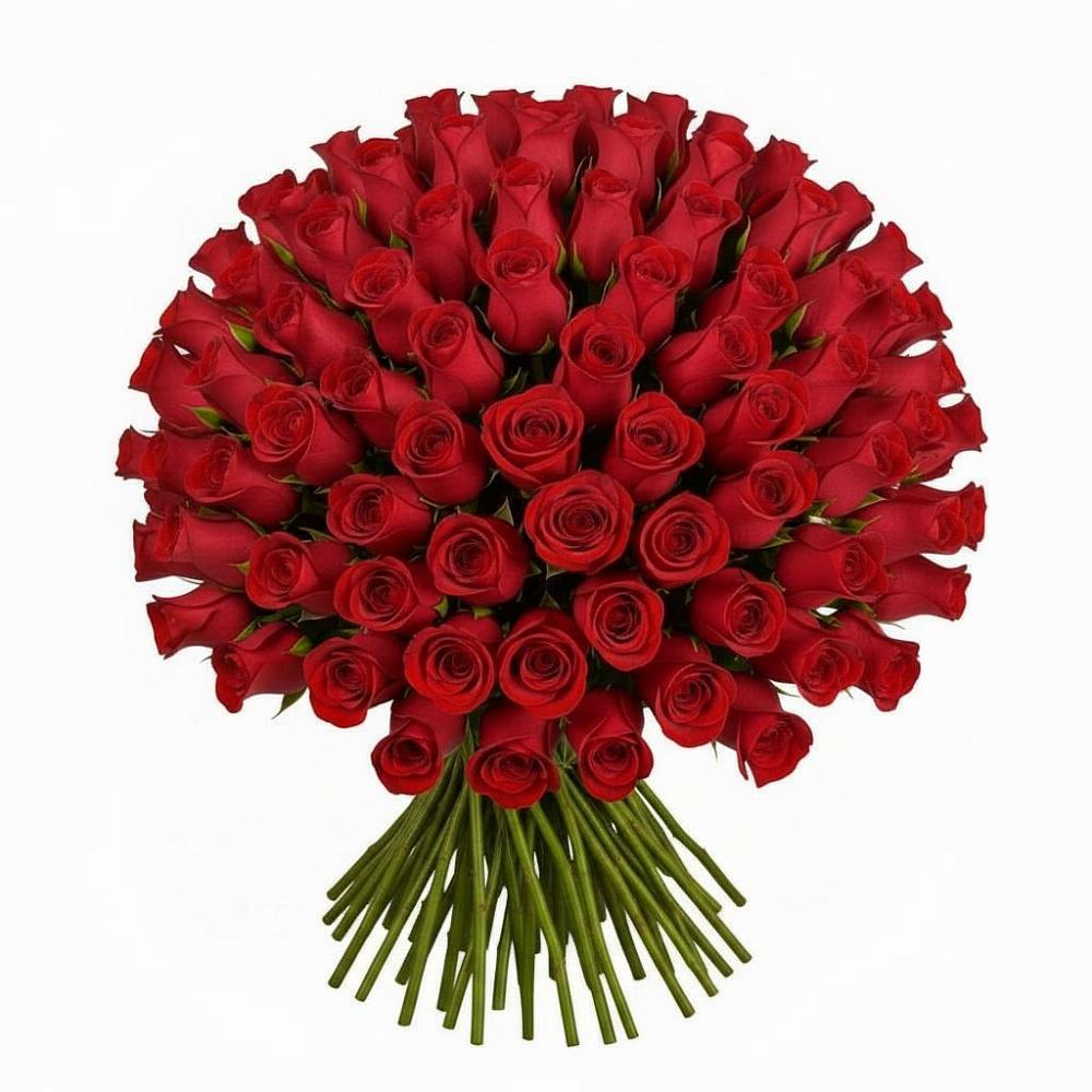 Букет Красные розы Чери Лав в Бакале