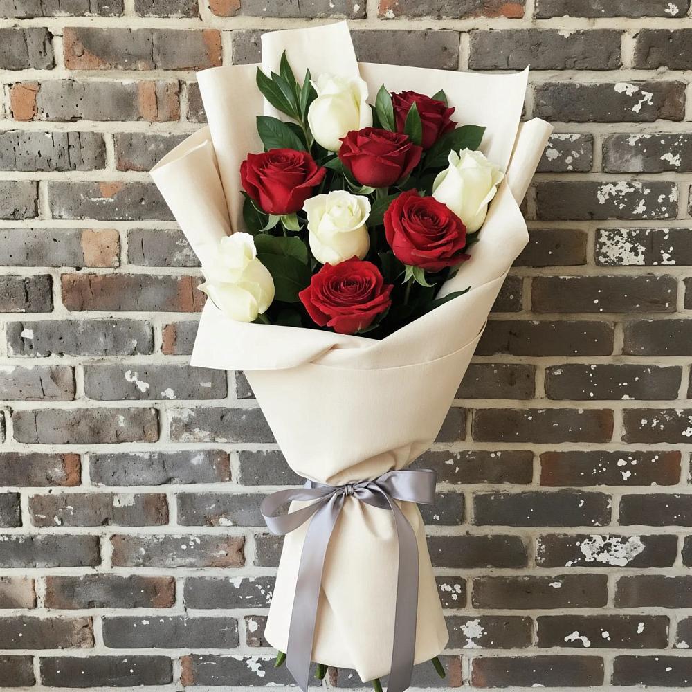 Букет цветов из: Розы в Бакале