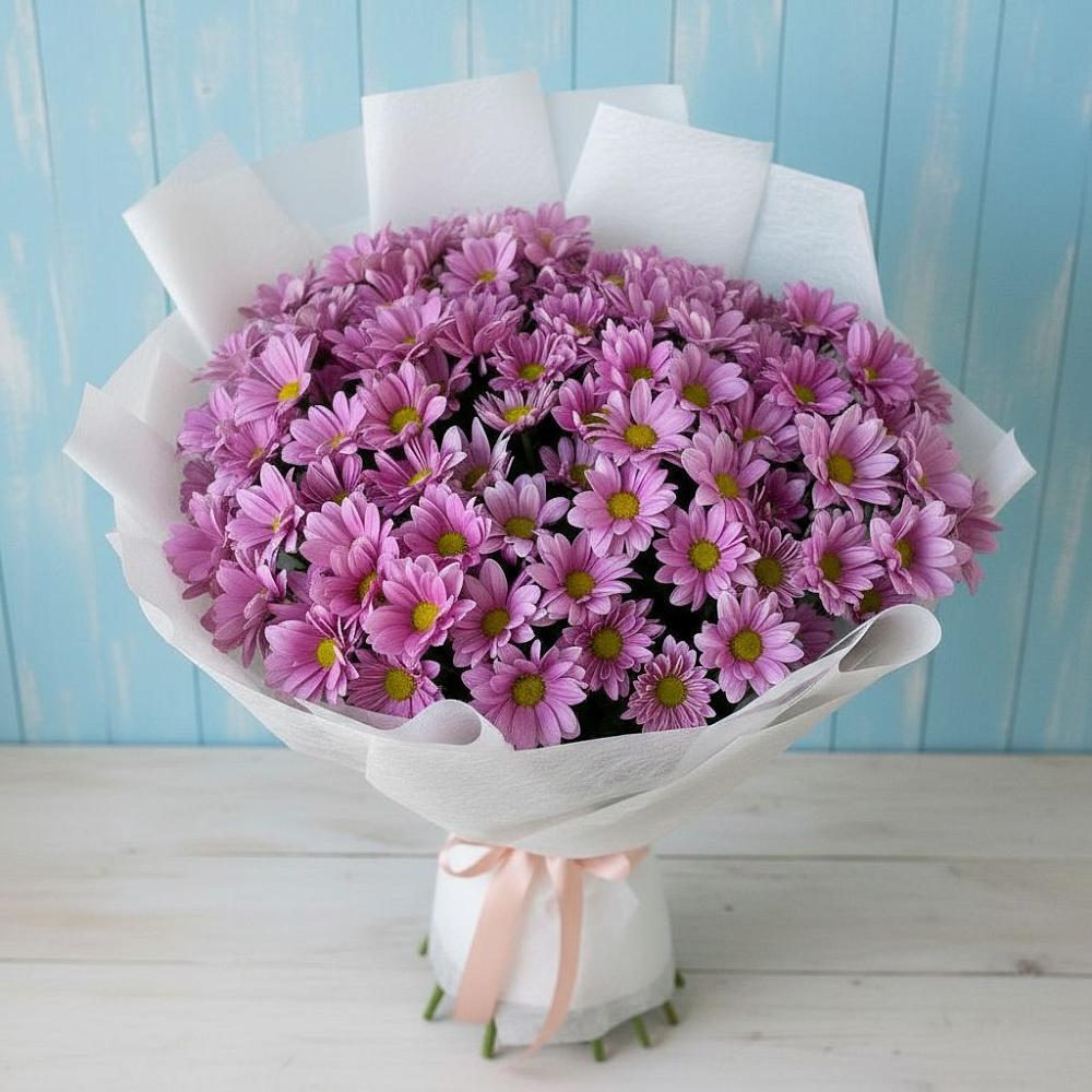 Букет цветов из: Хризантемы в Бакале
