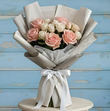 Букет цветов из:  Розы в Бакале