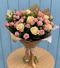 Букет цветов из:  Розы #REPLACE_PRED# Бакале