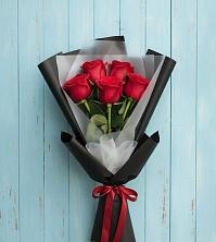 Букет цветов из:  Розы в Бакале