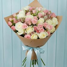 Букет цветов из:  Розы в Бакале